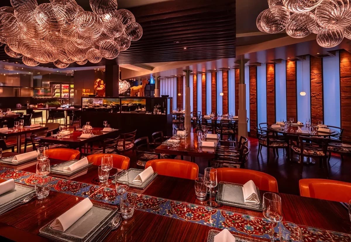 Amaya restaurant in Belgravia, London