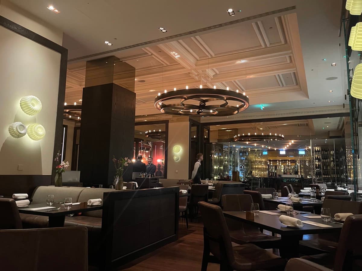 Dinner by Heston restaurant in Knightsbridge, London