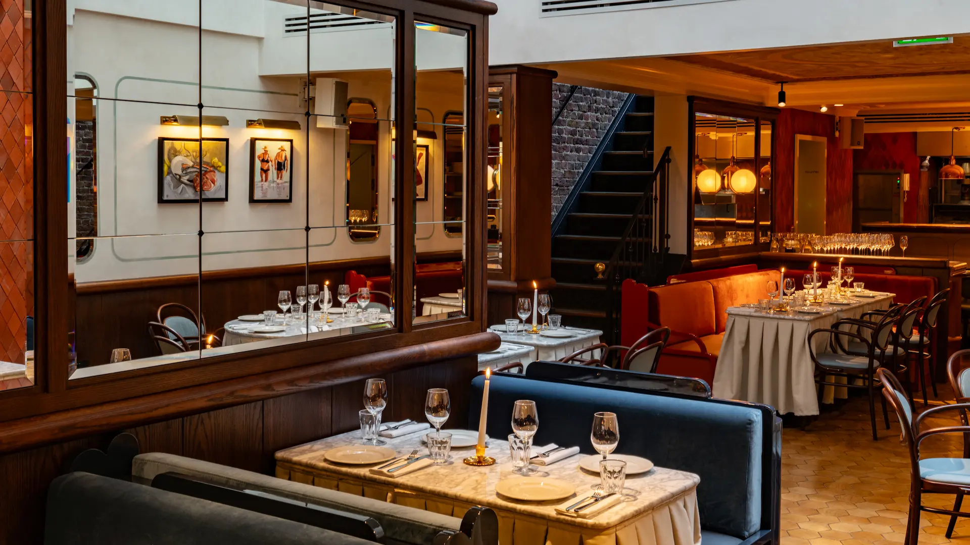 Henri restaurant in Covent Garden, London