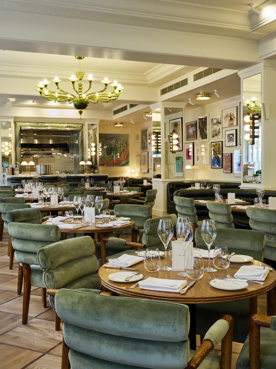 Langan's Brasserie restaurant in Mayfair, London