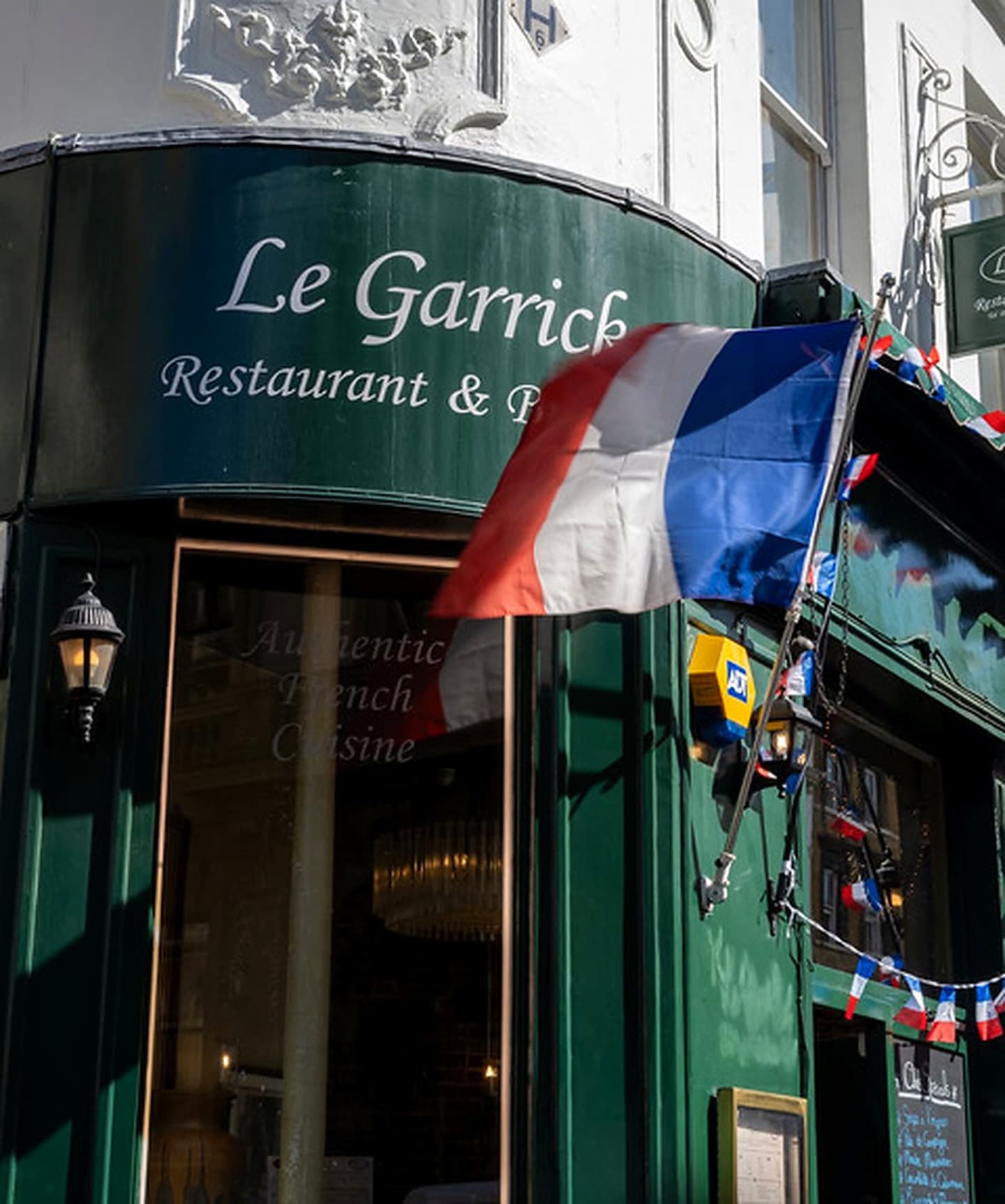 Le Garrick restaurant in Covent Garden, London