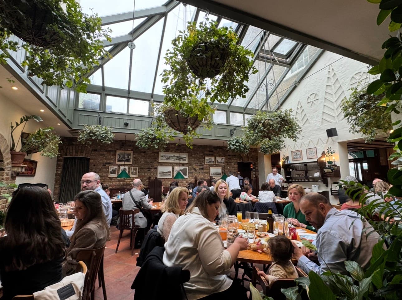 Lemonia restaurant in Primrose Hill, London