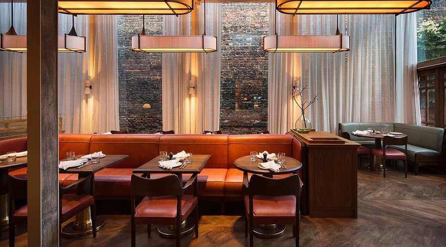 Luca restaurant in Clerkenwell, London