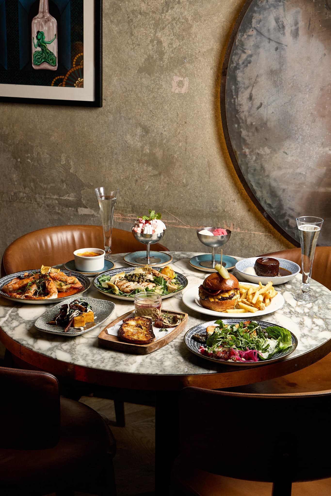 Old Compton Brasserie restaurant in Soho, London