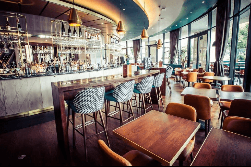 Rotunda restaurant in King's Cross, London