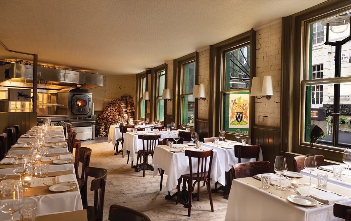 The Devonshire restaurant in Soho, London