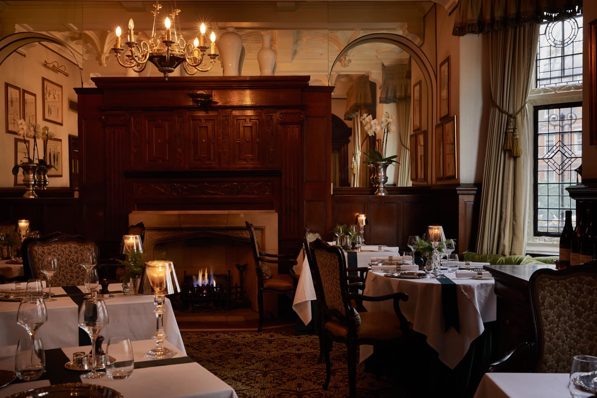 Cheneston's at The Milestone restaurant in Kensington, London