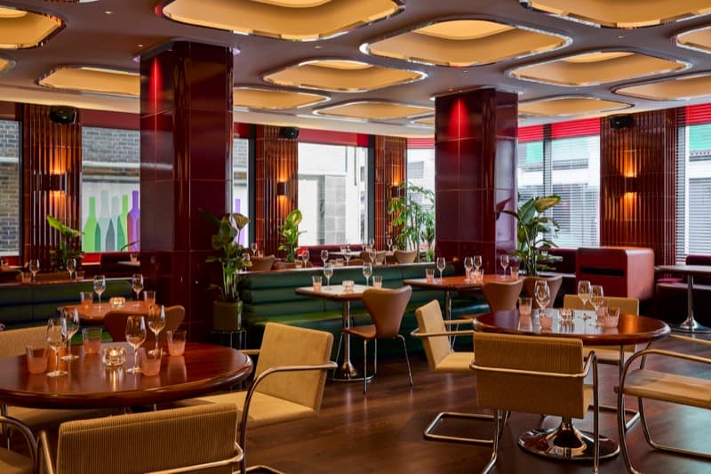 Town restaurant in Covent Garden, London