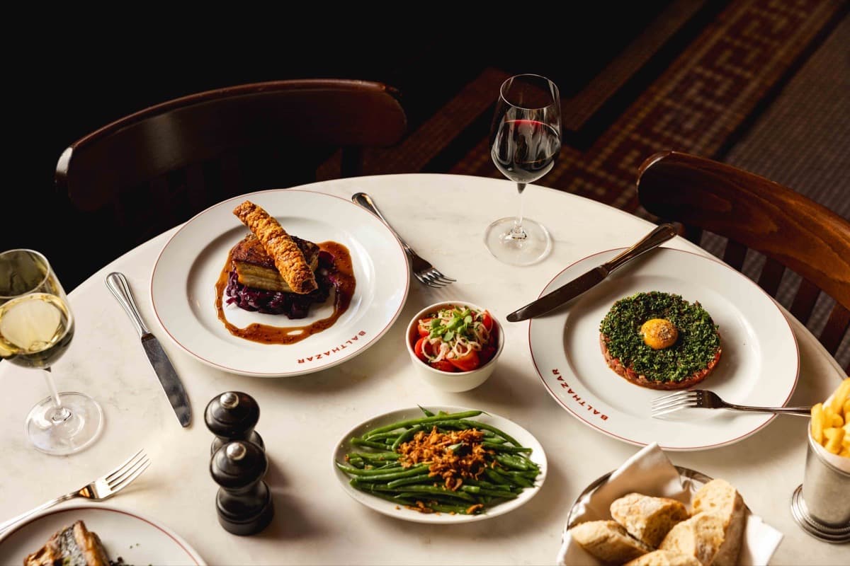 Balthazar restaurant in Covent Garden, London