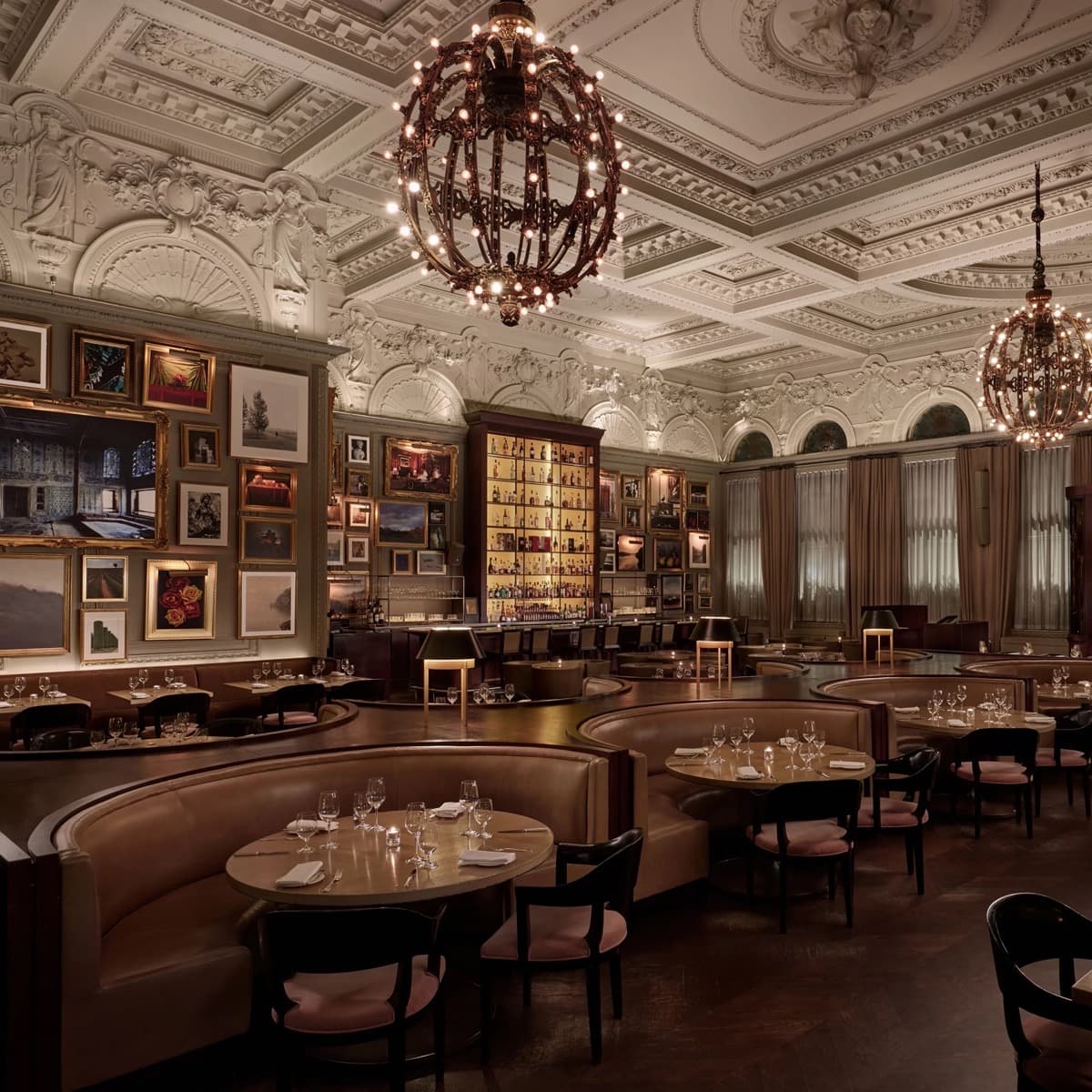 Berners Tavern restaurant in Fitzrovia, London