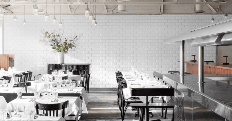 Bistrotheque restaurant in Bethnal Green, London