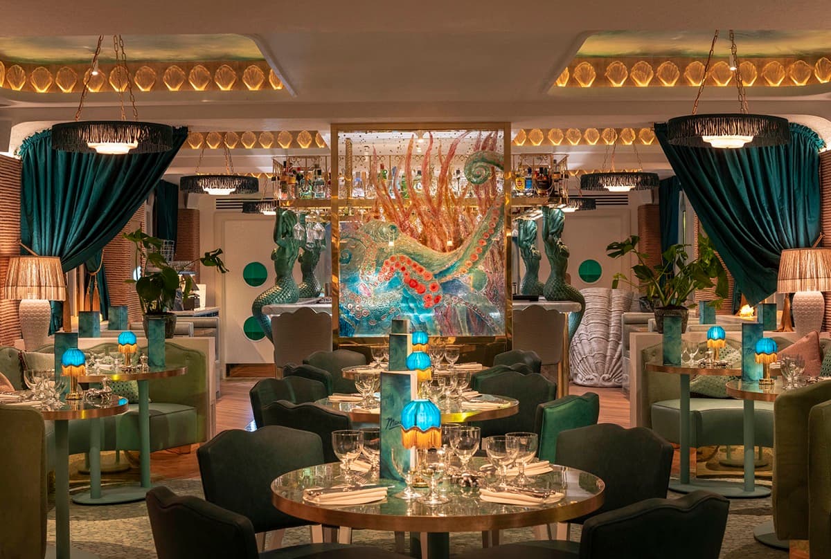 Manzi's restaurant in Soho, London