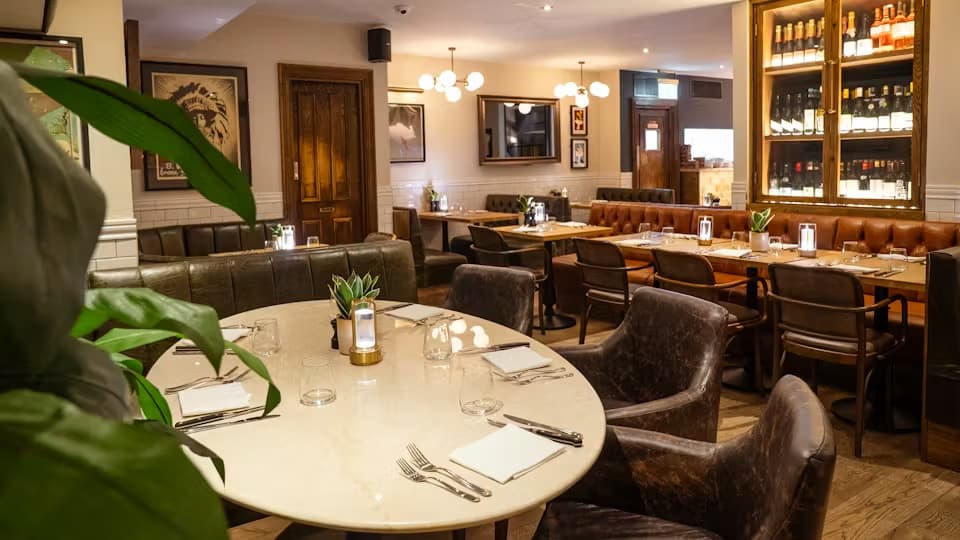 The Chalk Freehouse restaurant in Chelsea, London