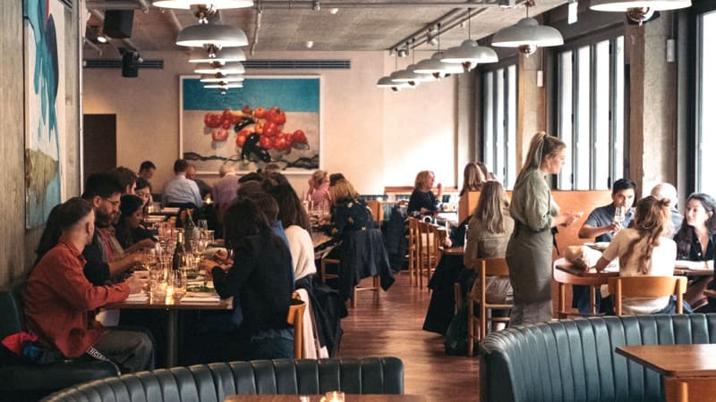 Toklas restaurant in Strand, London