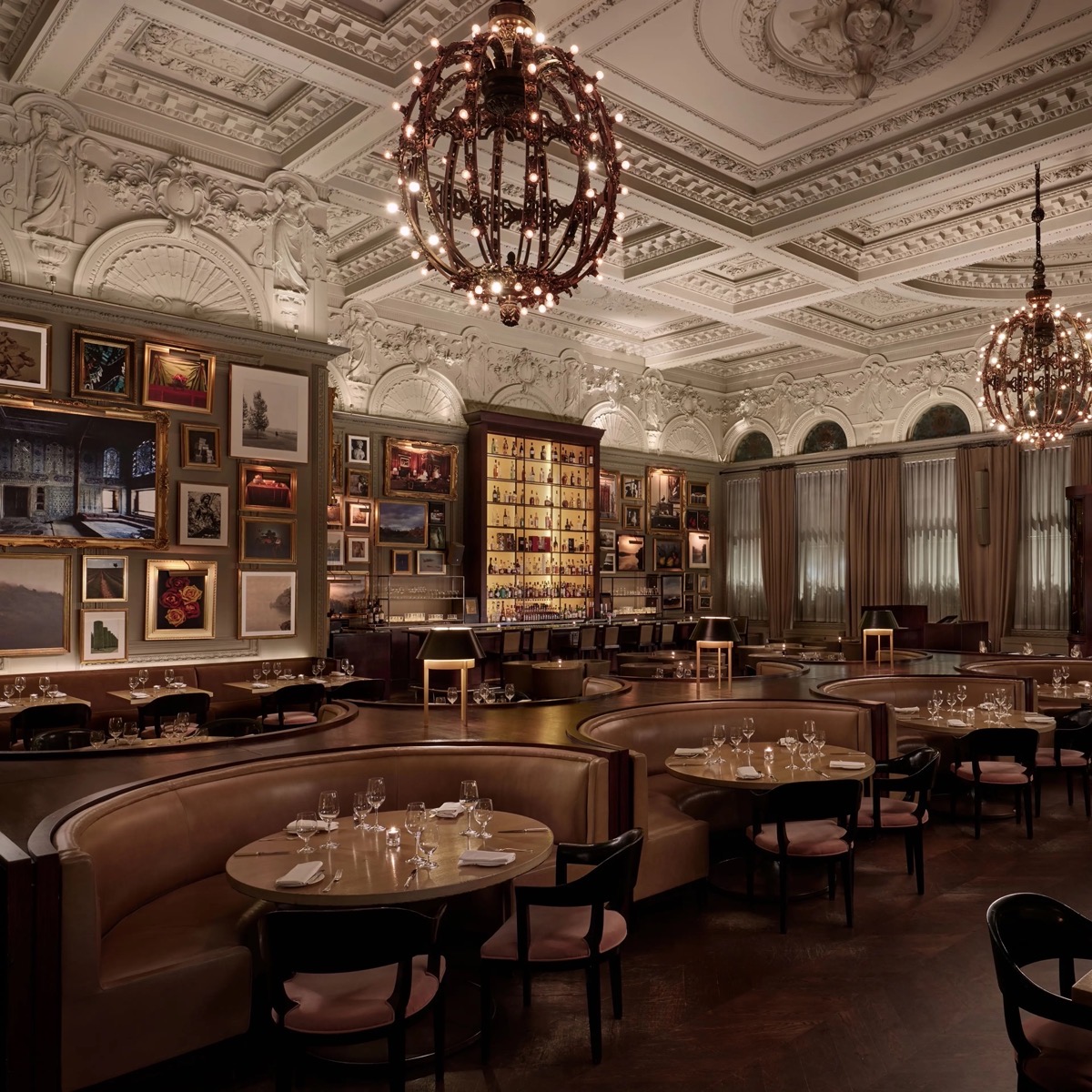 Berners Tavern restaurant in Fitzrovia, London
