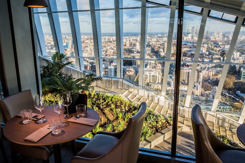 Darwin Brasserie at Sky Garden restaurant in City of London, London