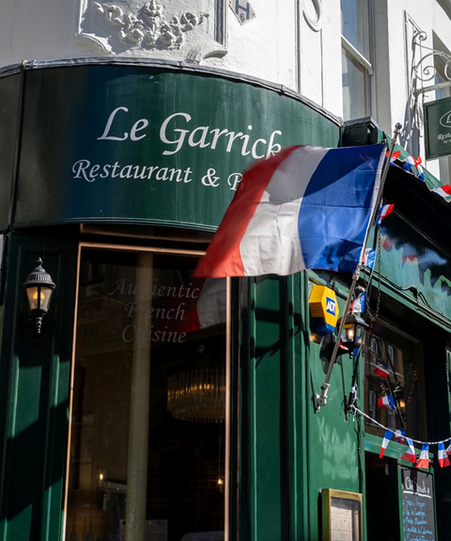 Le Garrick restaurant in Covent Garden, London