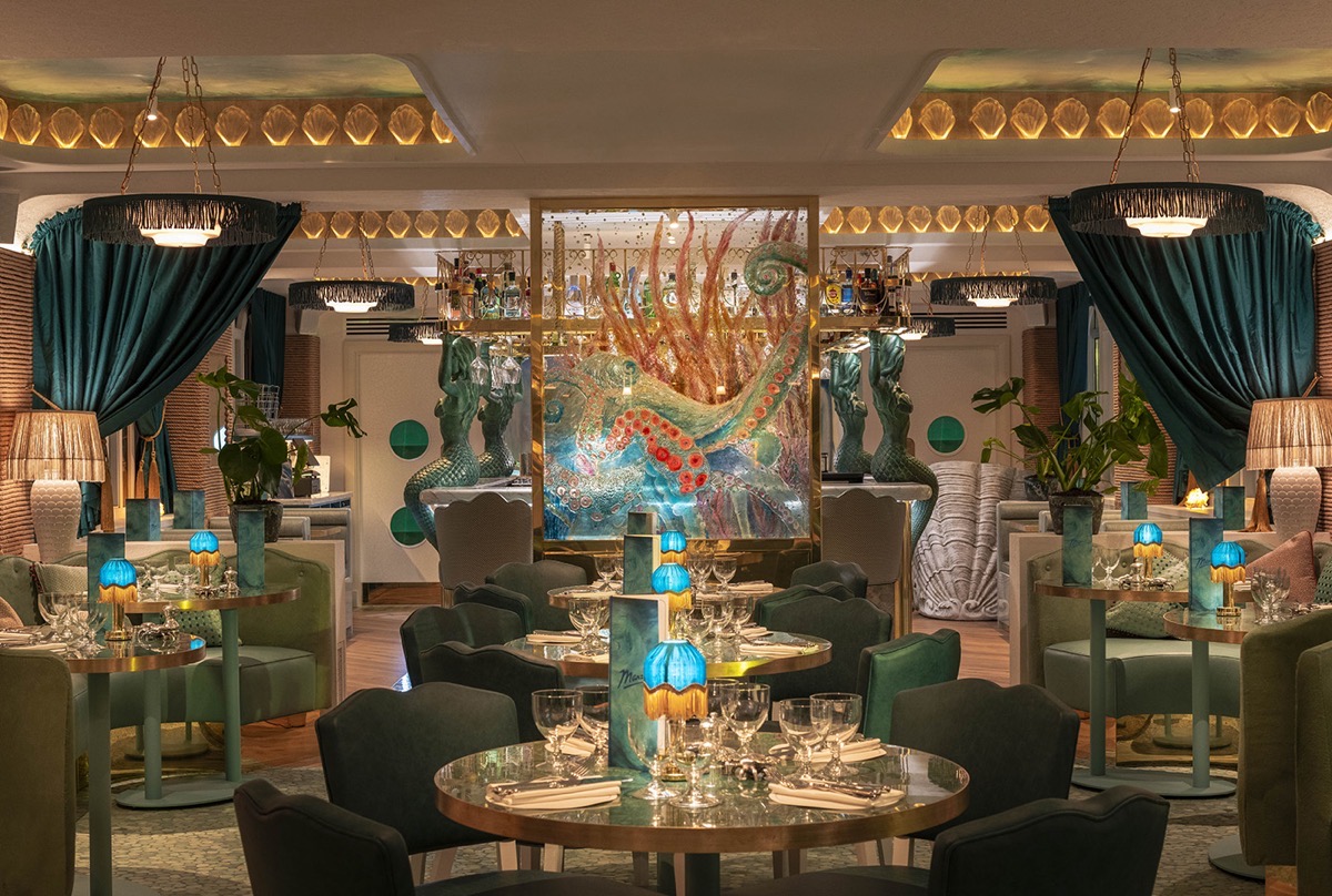 Manzi's restaurant in Soho, London