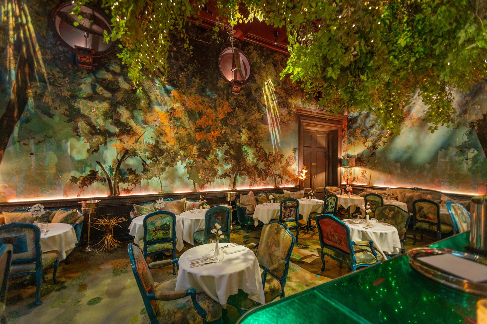 sketch: The Glade restaurant in Mayfair, London