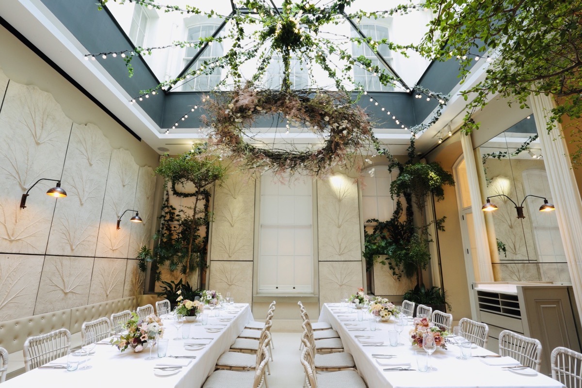 Spring (Scratch Menu) restaurant in Somerset House, London