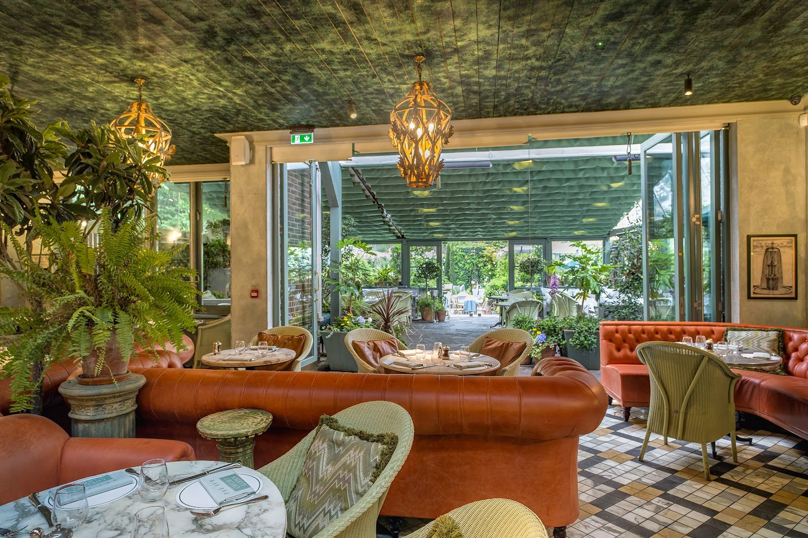 The Ivy Chelsea Garden restaurant in Chelsea, London