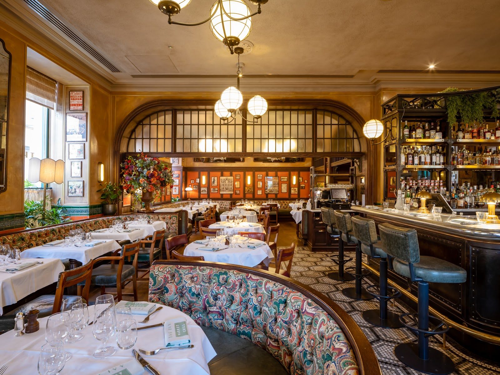 The Ivy Market Grill restaurant in Covent Garden, London