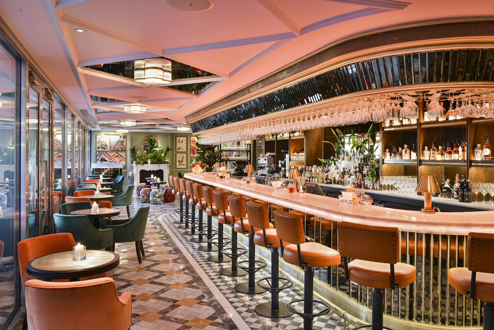 The Ivy Victoria restaurant in Victoria, London