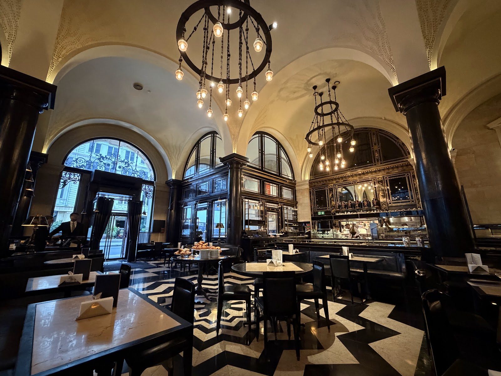 The Wolseley restaurant in Mayfair, London