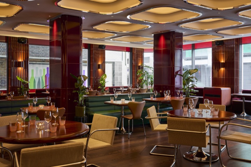 Town restaurant in Covent Garden, London